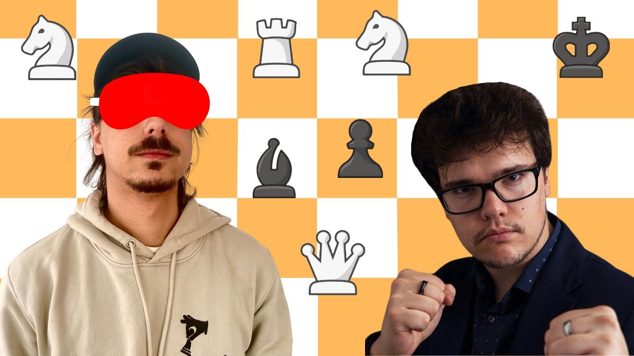GIOCO A SCACCHI BENDATO CONTRO ENKK! (Scacchiera alla Fine!)