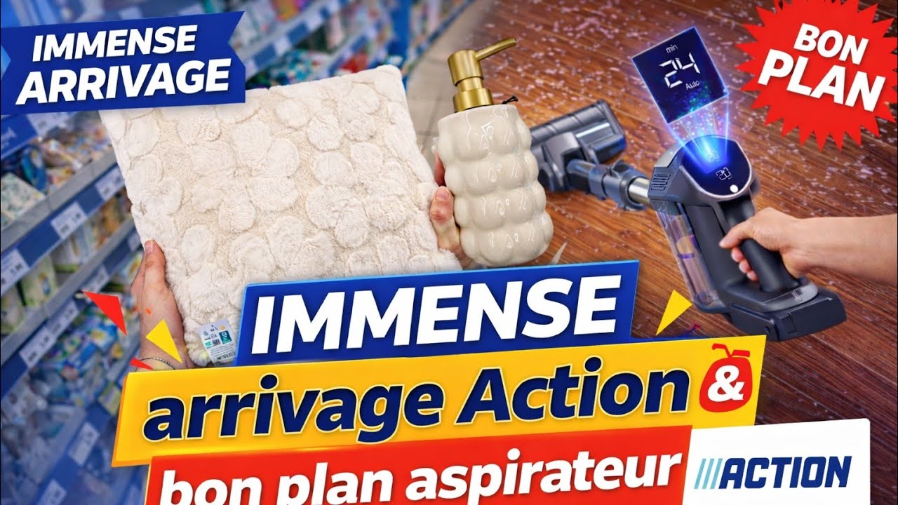 🛒SUPERBE ARRIVAGE ACTION & BON PLAN ASPIRATEUR JIMMY🎁 CODE EXCLUSIF🪻