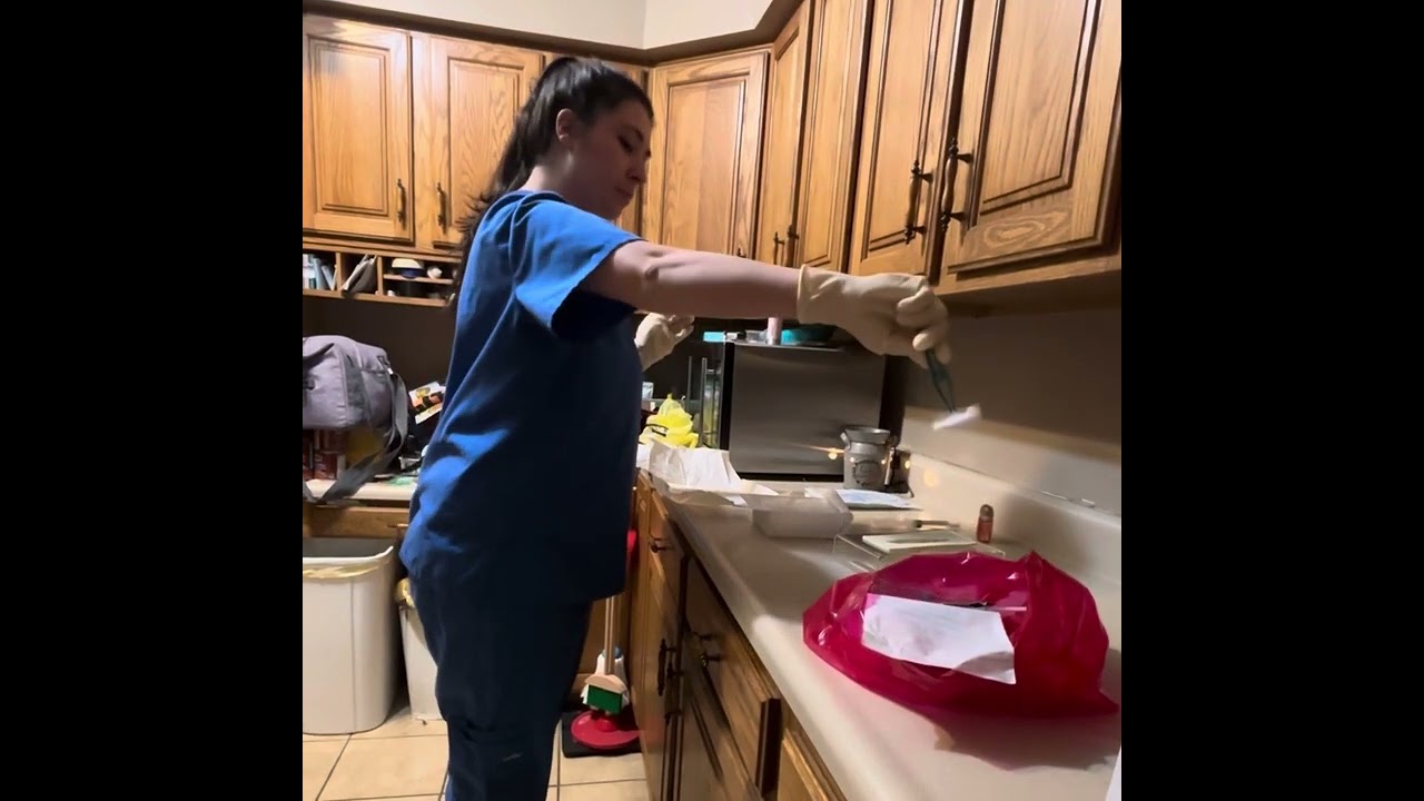 Sterile dressing change 