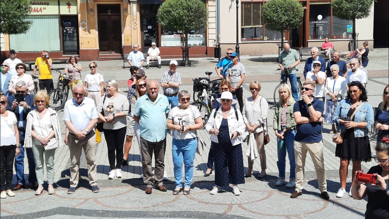 Protest 4 czerwca na rynku w Krotoszynie