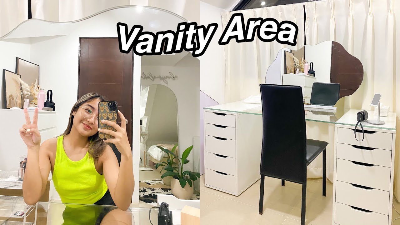 My Vanity's Finally Here! + Clean With Me ❤️✨ | Ry Velasco