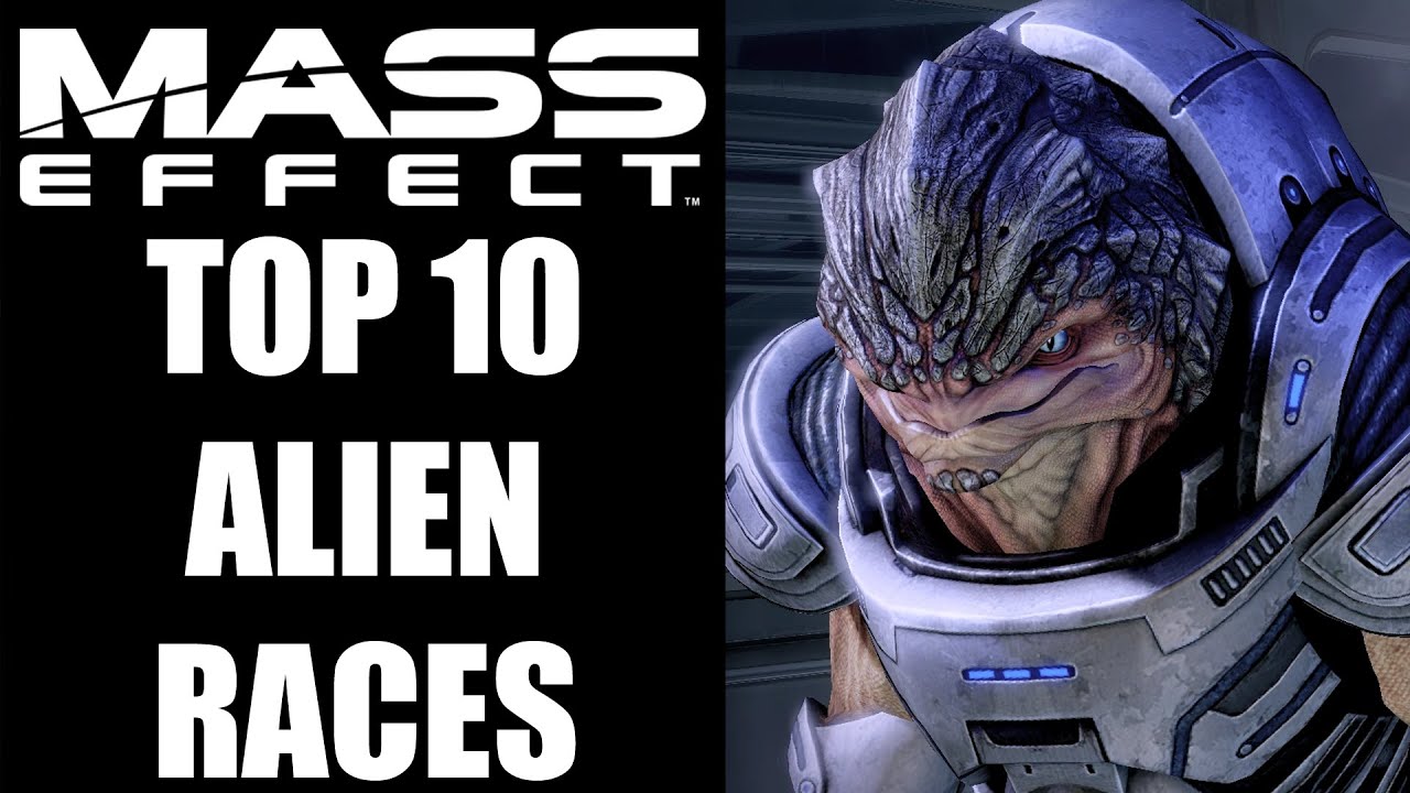 Top 10 Alien Races In Mass Effect [ RANKED]