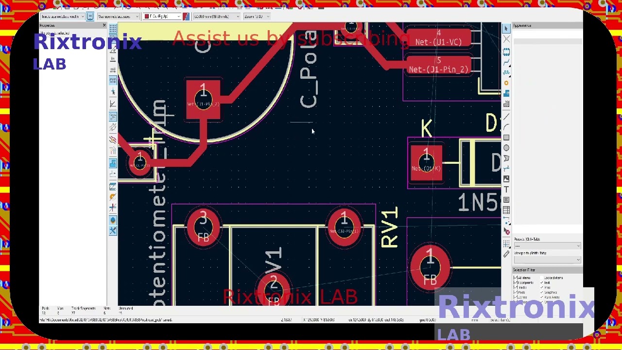 XL4015 pcb kicad 55