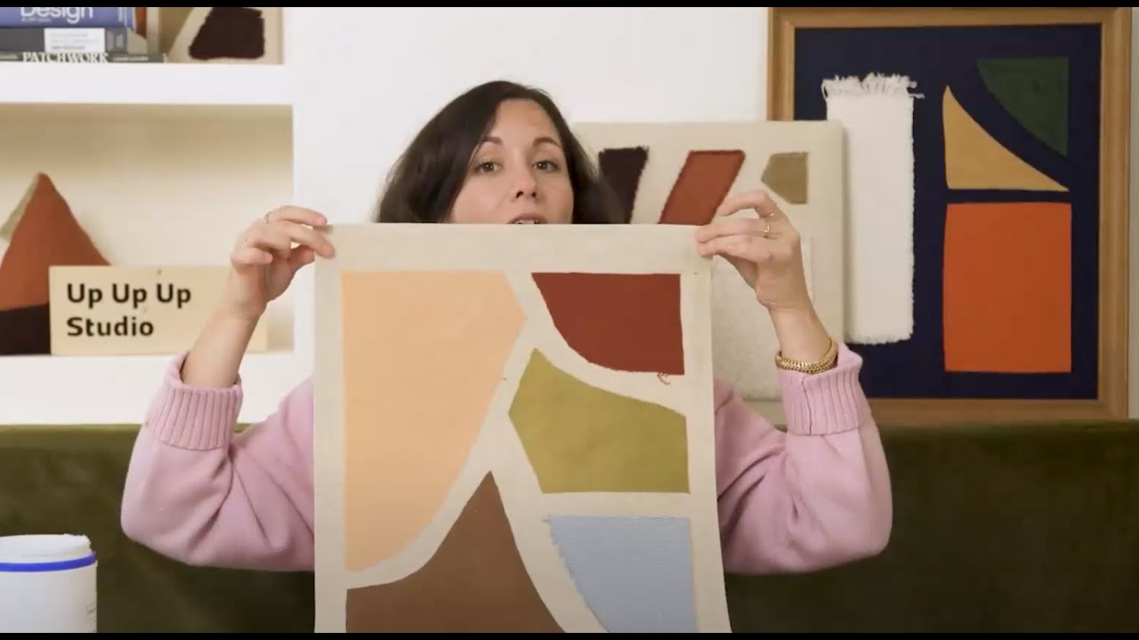 Créer une tenture textile en s’initiant aux arts graphiques : France Desbouis x Oui Are Makers