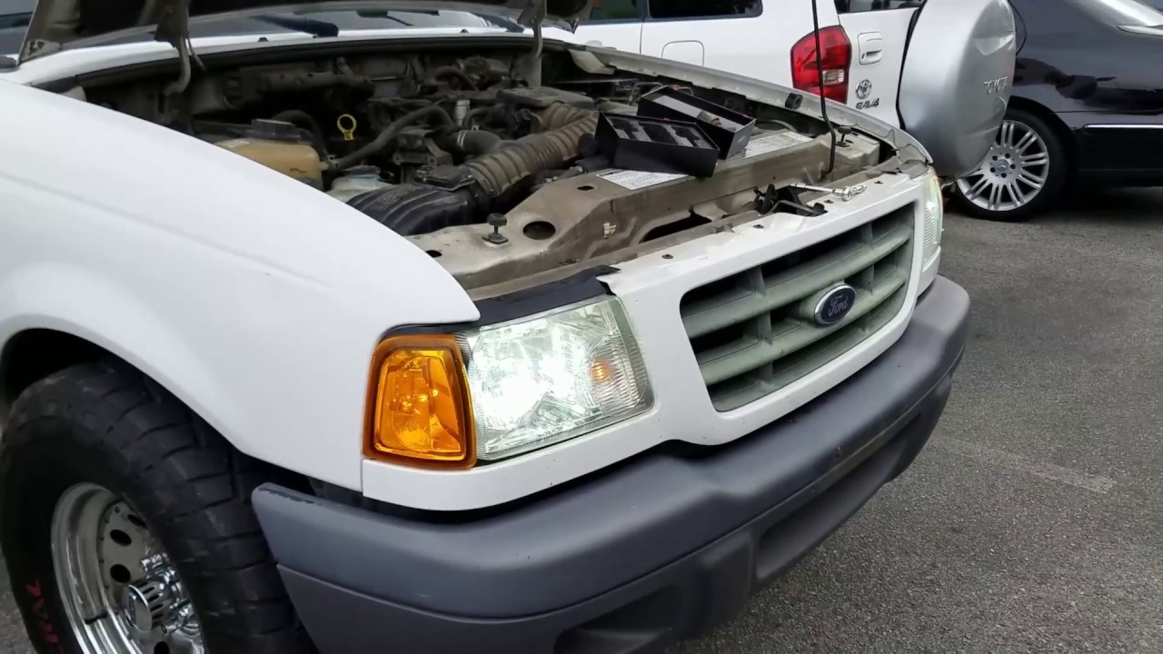 Replace headlights to LED bulbs 9007 on 2000-2011 Ford Ranger Low/High beam