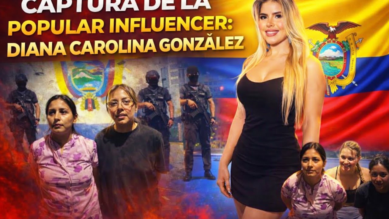 Influencer Presumía Vida de Lujo… Hasta Que Fue Capturada | Diana Carolina González en Ecuador