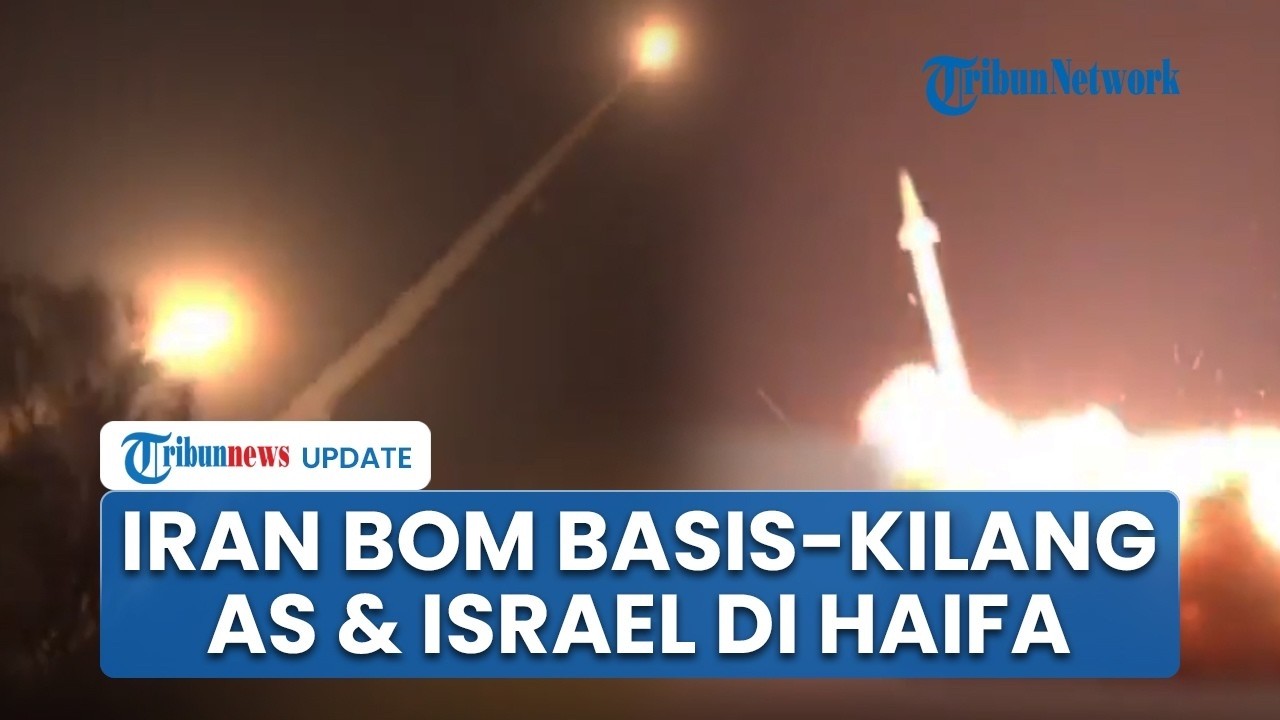 🔴 Iran Gempur Kilang Minyak Haifa, Ancam Serang Terus Negara Tetangga Sekutu AS-Israel