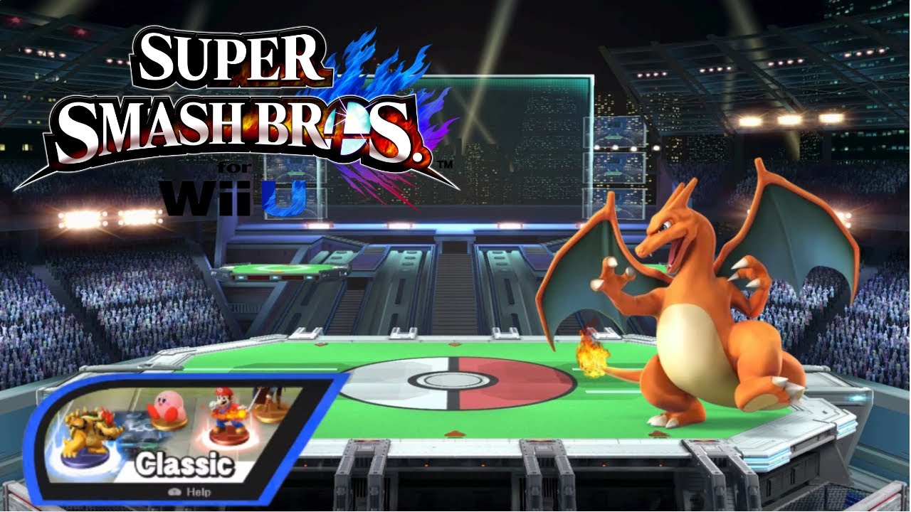 Super Smash Bros Wii U - Classic Mode - Charizard Intensity 5.0
