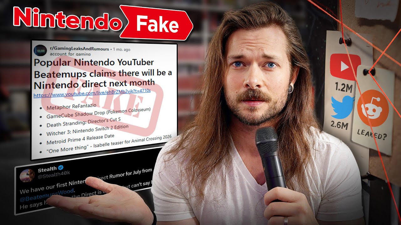 I Faked a Nintendo Leak to Investigate How Rumors Spread Online.