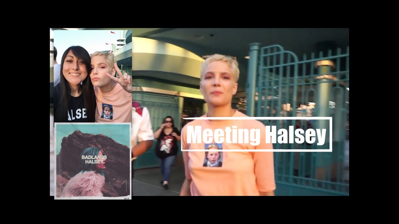 Meeting Halsey @ DISNEYLAND?!  (StoryTime W/ VIDEO)