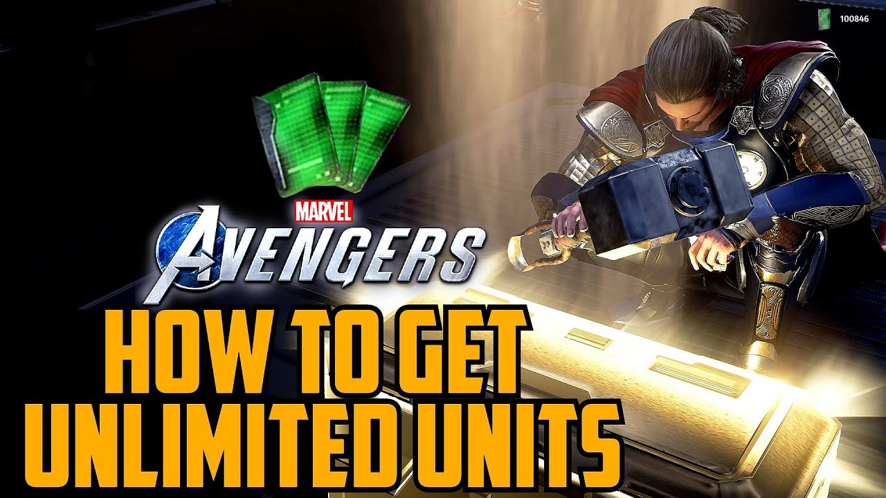 HOW TO GET UNLIMITED UNITS - MARVEL AVENGERS GAME