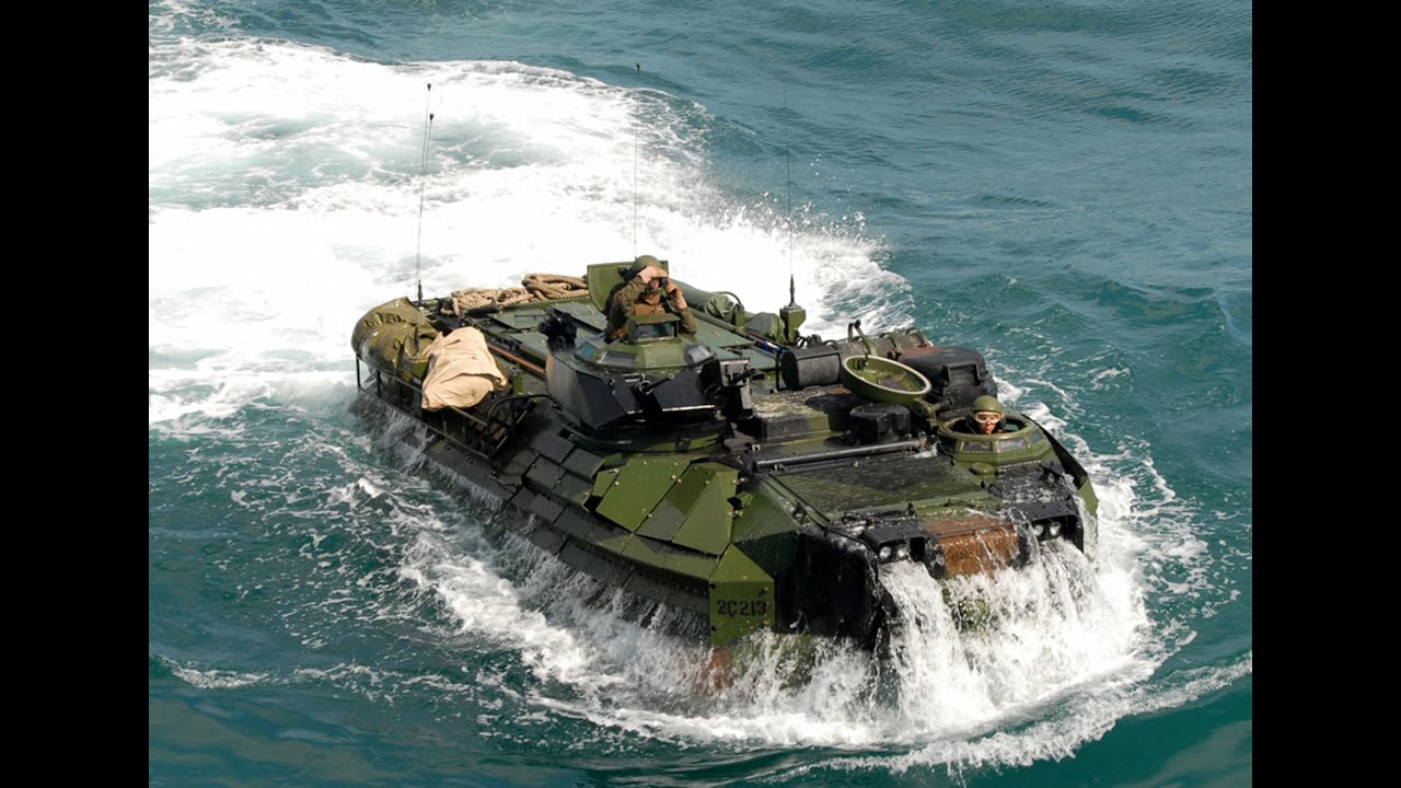 U.S. Marines with Amphibious Assault Vehicle Platoon, Company B
