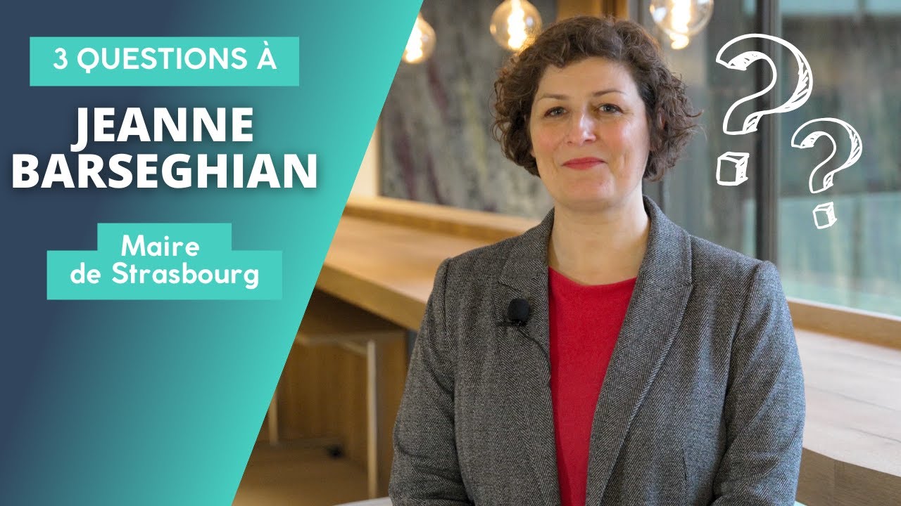 3 QUESTIONS À #3 Jeanne Barseghian : Calorie Kehl-Strasbourg