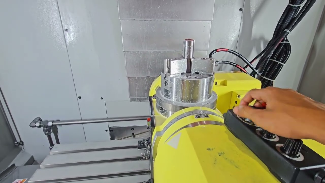 Vmc milling machine Mei setting kase kiya jata hai Pura proses dekho #cnc 
