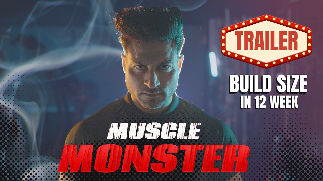 (Trailer) MUSCLE MONSTER - 12 Week Size Building Program by Guru Mann
