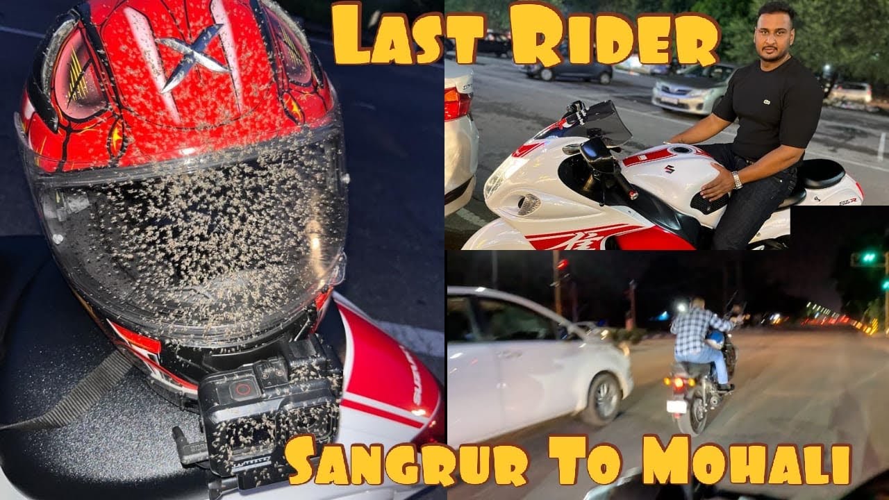 Last Ride Suzuki Hayabusa Di Bn JaniC Sangrur Ton Mohali Wali | Royal Enfield Stunts #publicreaction