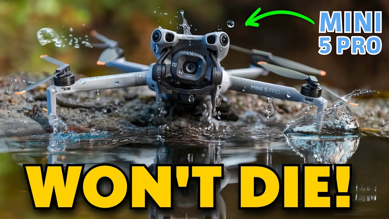 Я разбил свой DJI Mini 5 Pro — что пошло не так и как я это исправил