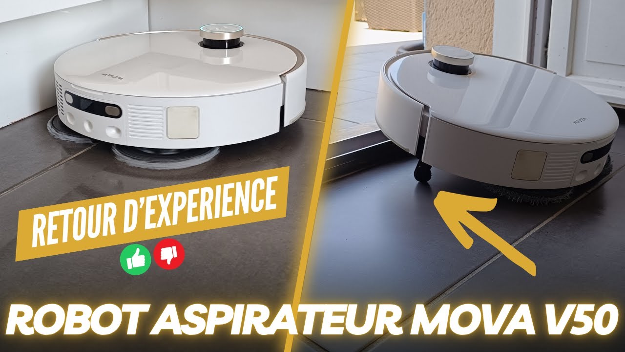 Test du Mova V50 Ultra Complete : Le robot aspirateur spécial animaux !