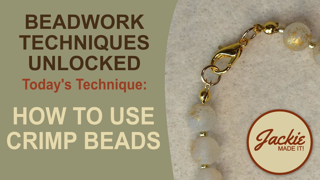 Mastering Crimp Beads  Essential Beading Technique for Beginners