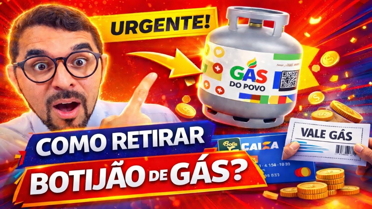 GÁS DO POVO: VEJA COMO RETIRAR O BOTIJÃO DE GÁS EM 2026! 