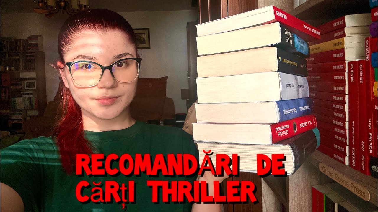 RECOMANDĂRI de cărți THRILLER