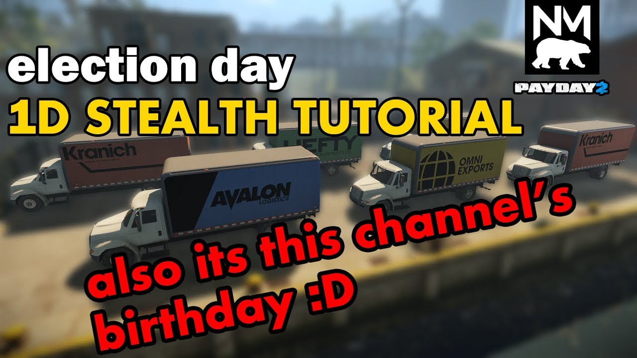Election Day Heist Solo Stealth Guide - PAYDAY 2