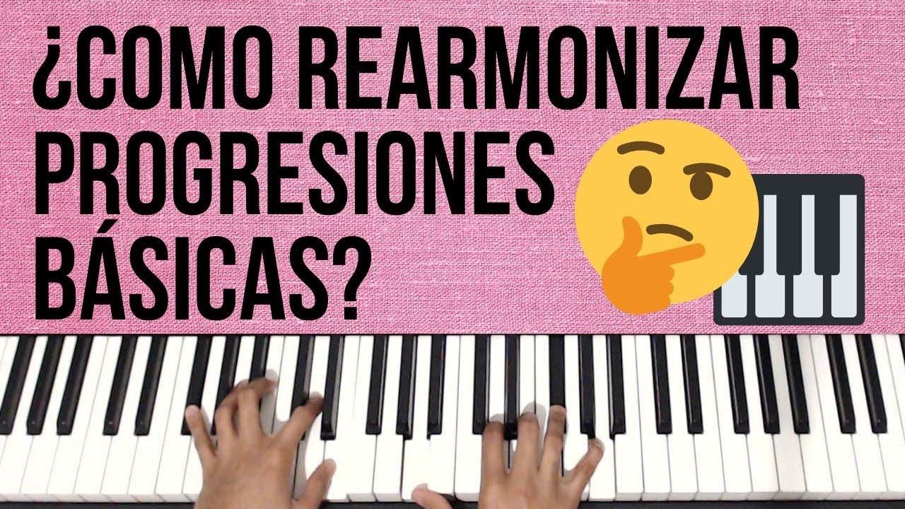 ¿Como Rearmonizar Una Progresión Básica? | Armonía Avanzada (Acordes Jazz) | Piano Tutorial