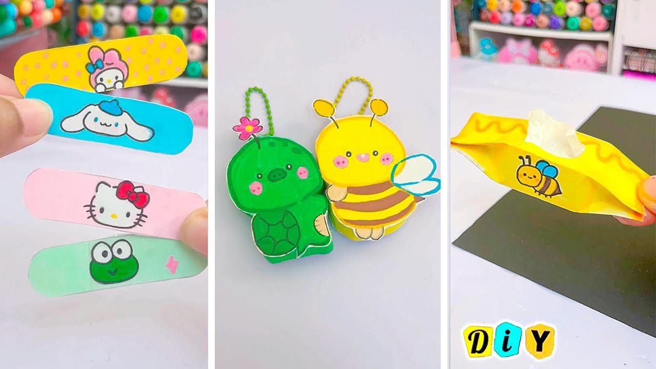 Easy craft ideas/ miniature craft / Paper craft/ how to make / DIY/ school project/ art and craft