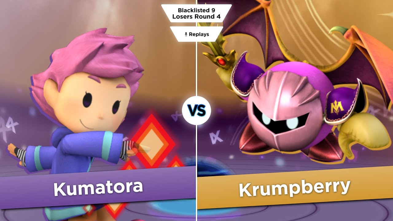 Blacklisted 9 LR4 - Kumatora (Ness) vs Krumpberry (Meta Knight)