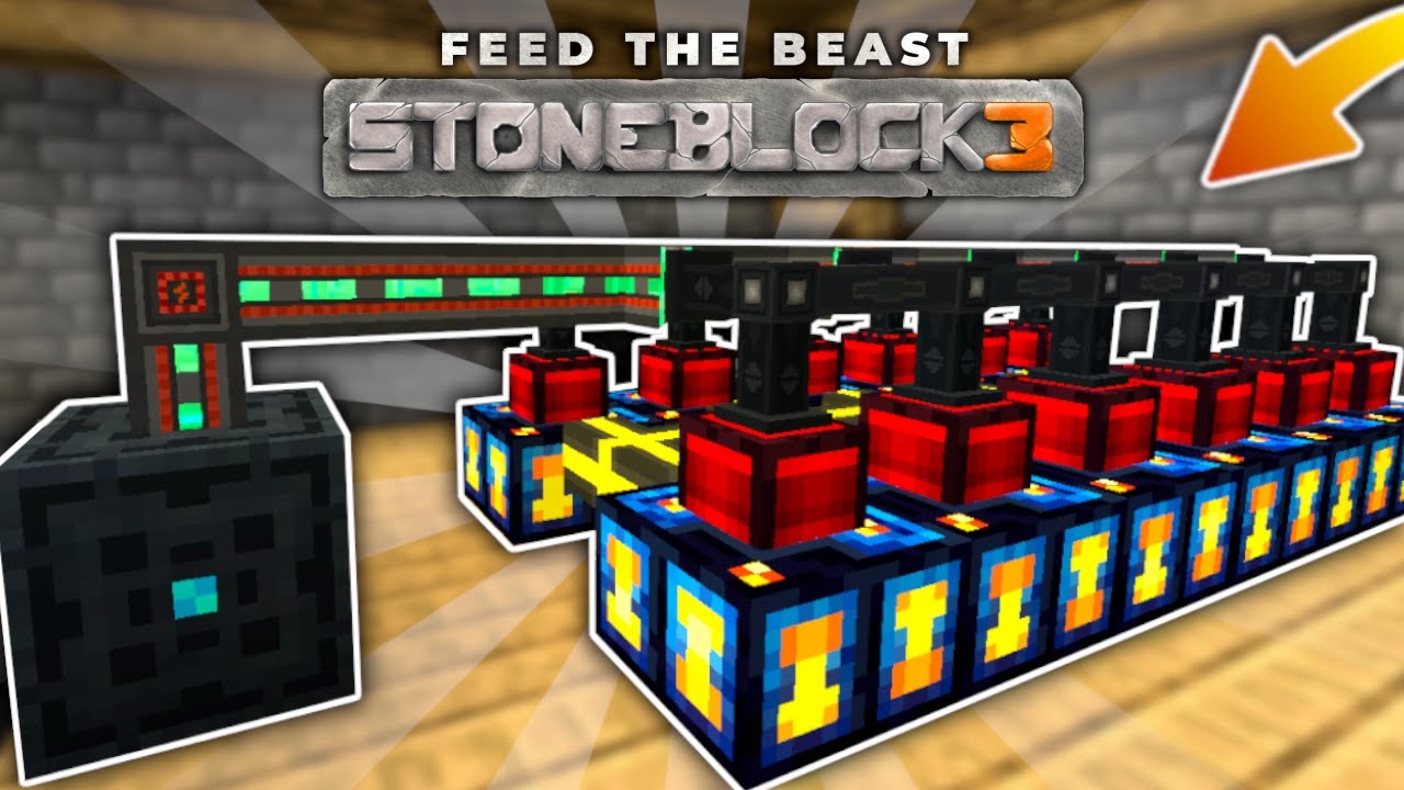 ОГРОМНОЕ улучшение мощности! | FTB StoneBlock 3 - EP8