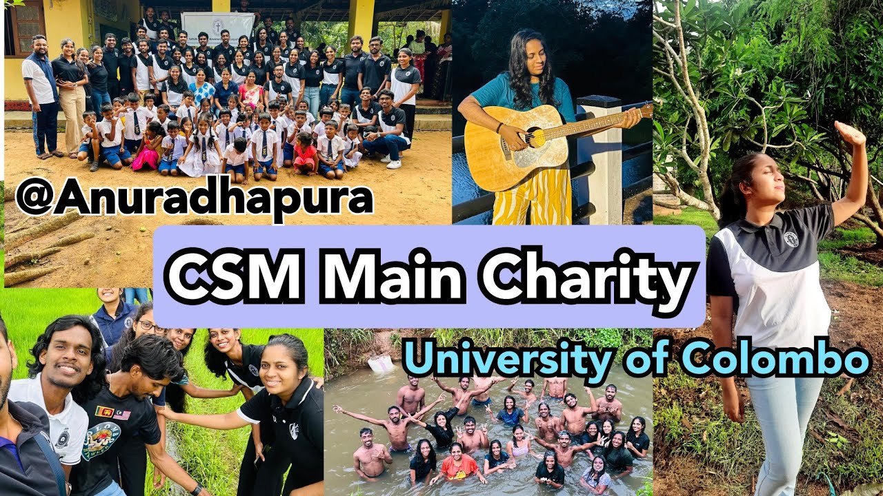 CSM main charity |Catholic students' Movement University of Colombo |university life |uni life|  UOC
