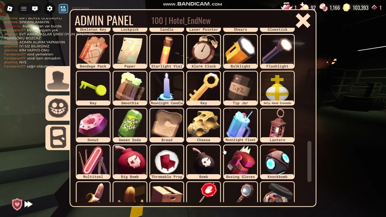 Doors Admin panel alıyorum part 2