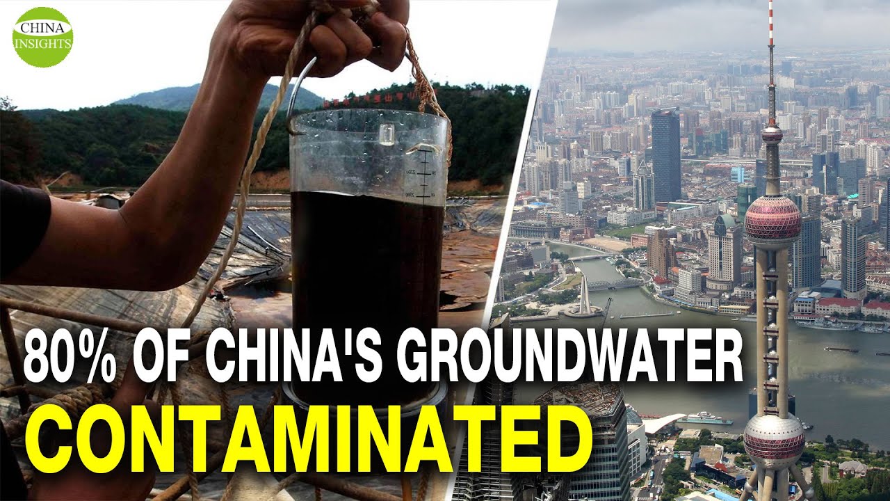 3280 feet deep groundwater is contaminated in China/water and cross-contamination is out of control