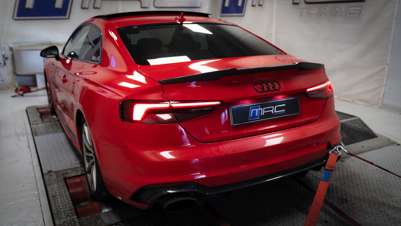 Audi RS5 B9 - MRC Stage 2 + pops & flames
