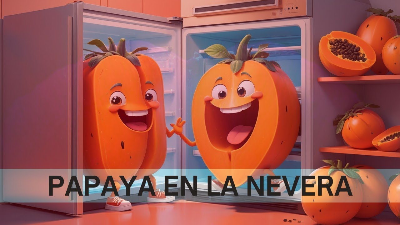 PAPAYA EN LA NEVERA 🍑 | Liric One Urban Kids | Música Infantil Positiva