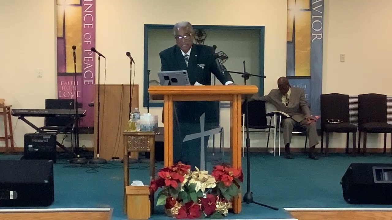 Pastor Walker  “TURN ON YOUR LIGHT” NEW YEAR’S SERVICE