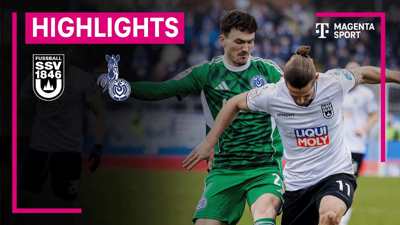 SSV Ulm 1846 - MSV Duisburg | Highlights 3. Liga | MAGENTA SPORT