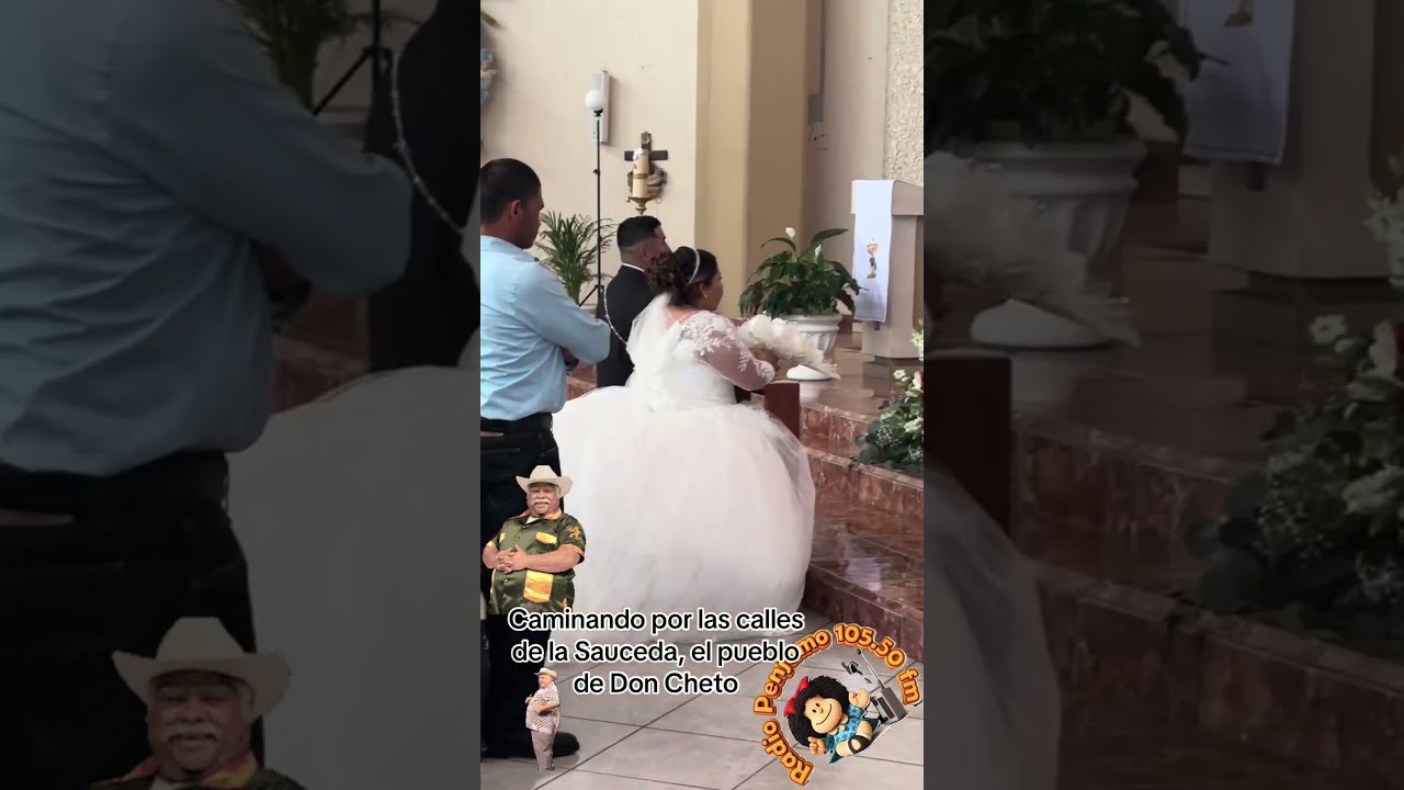 Caminando por las calles de la Sauceda, con el papá de Don Cheto, hablando de historia. 