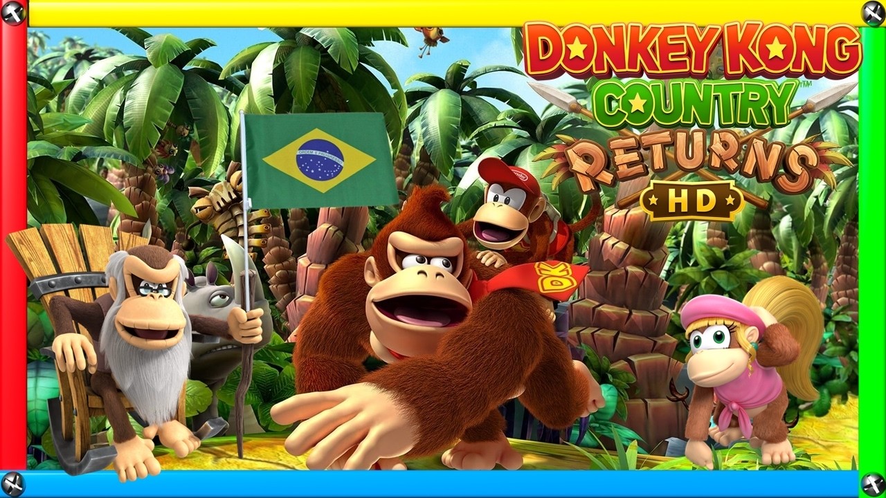 DONKEY KONG COUNTRY RETURNS SÓ QUE BOM