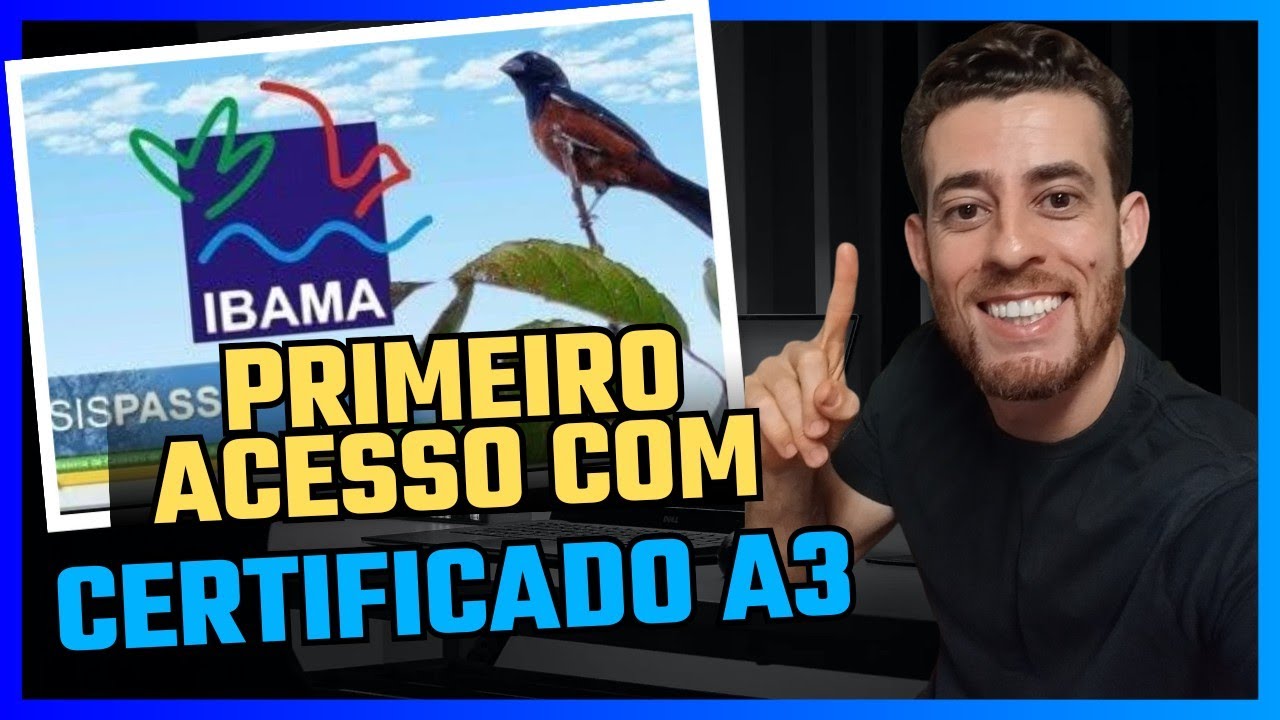 Certificado digital A3 primeiro acesso no Sispass. Preciso fazer cadastro do certifido no sistema?