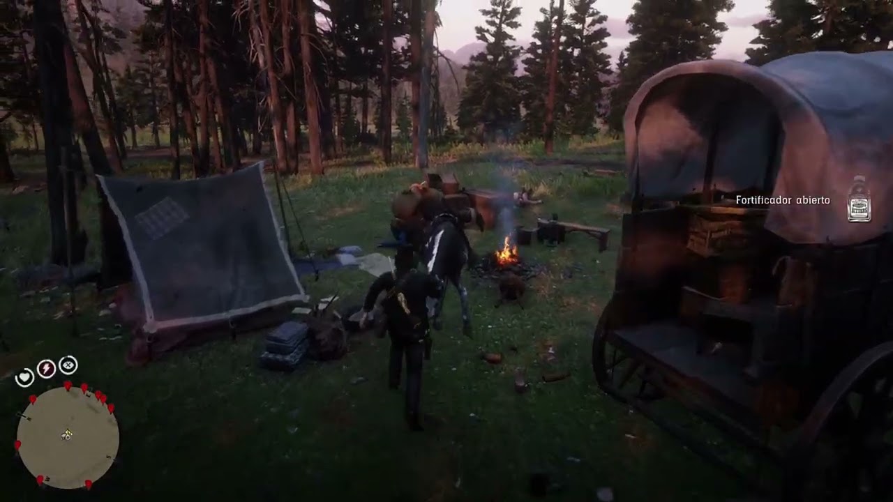 Red Dead Redemption 2. Capturando a bart