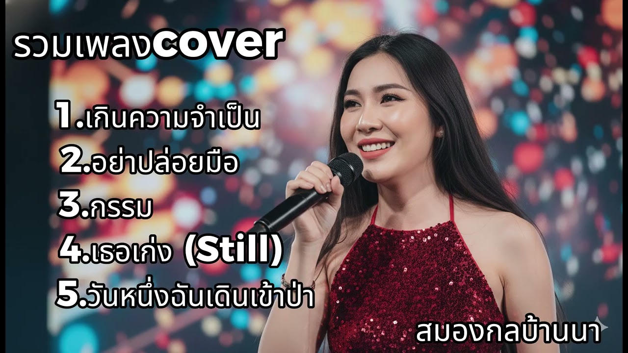 รวมเพลง Cover Acoustic เพราะๆ ฟังสบายๆ เสียงผู้หญิงอบอุ่นละมุนใจ | สมองกลบ้านนา