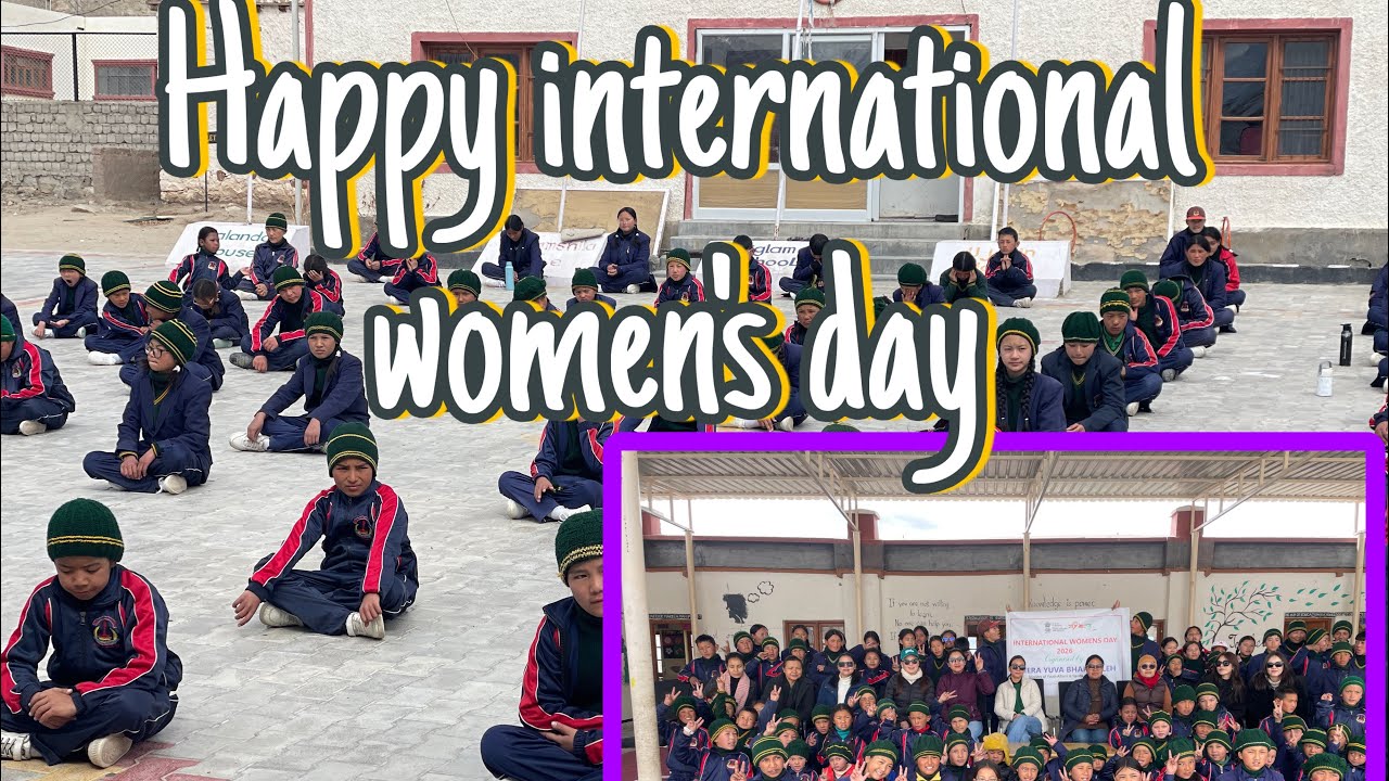 Happy Women’s Day ! students enjoyed a special drawing competition