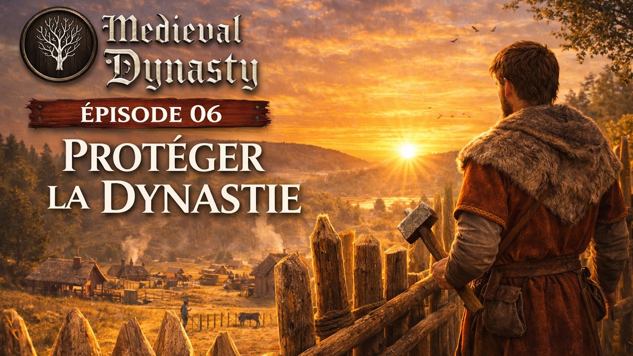 MEDIEVAL DYNASTY #06 | Protéger la Dynastie