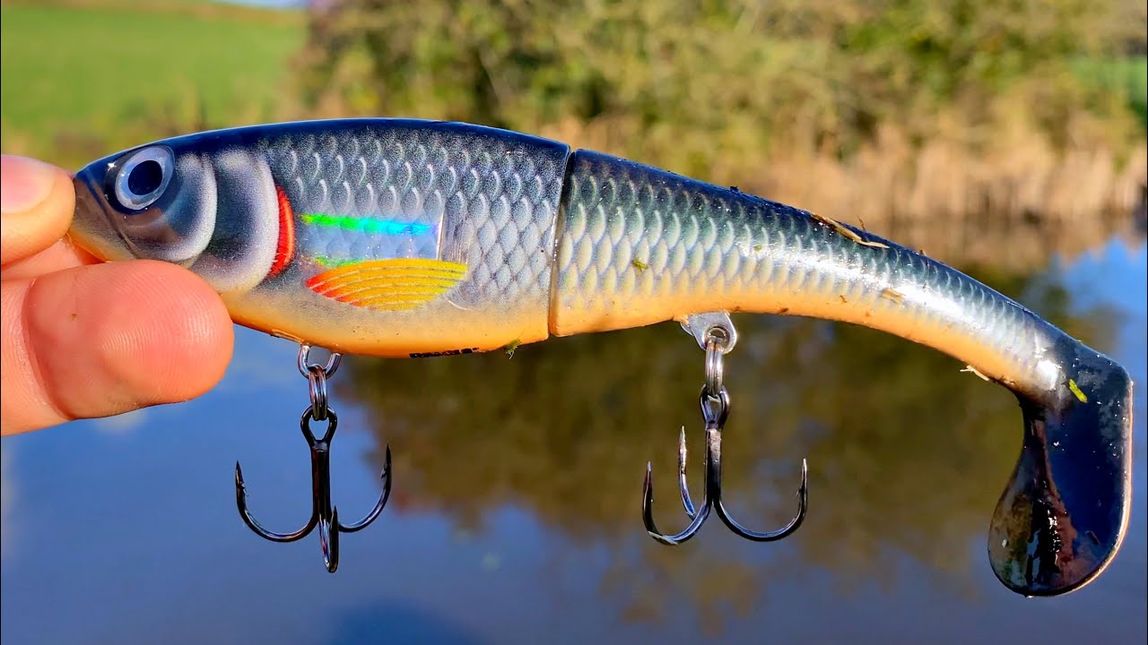 Lure Fishing for Pike - LANCASTER CANAL (Right at my feet!)