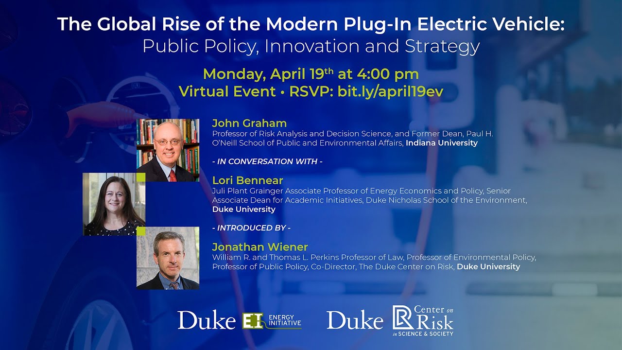 The Global Rise of the Modern Plug-In Electric Vehicle: Public Policy, Innovation, and Strategy