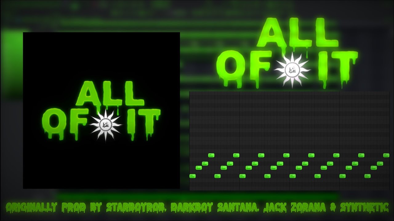 How Yeat's "All of it (Feat. Yung Kayo)" Was made In FL Studio 21 In Under 5 Minutes | 100% ACCURATE