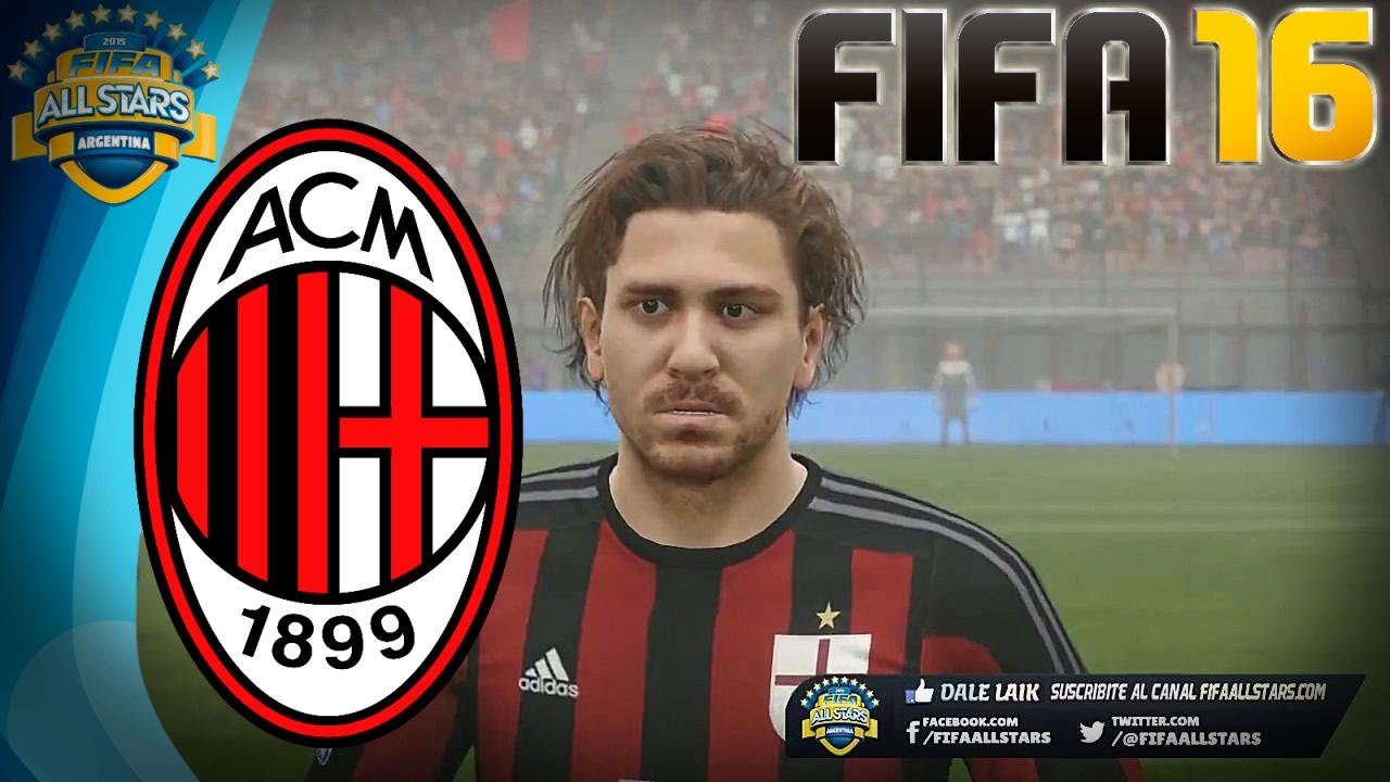 FIFA 16 AC Milan Faces / Caras