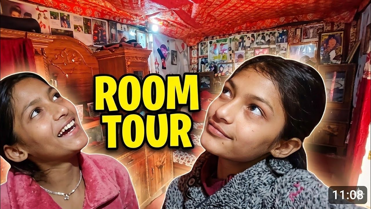 Requested video room tour #first time room tour video #longvlog