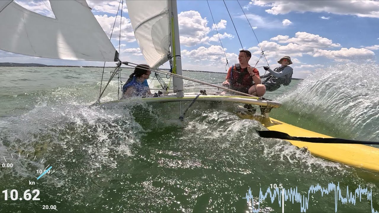 Hobie 16: thirty minute waterslide